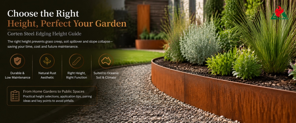 Corten Steel Landscape Edging